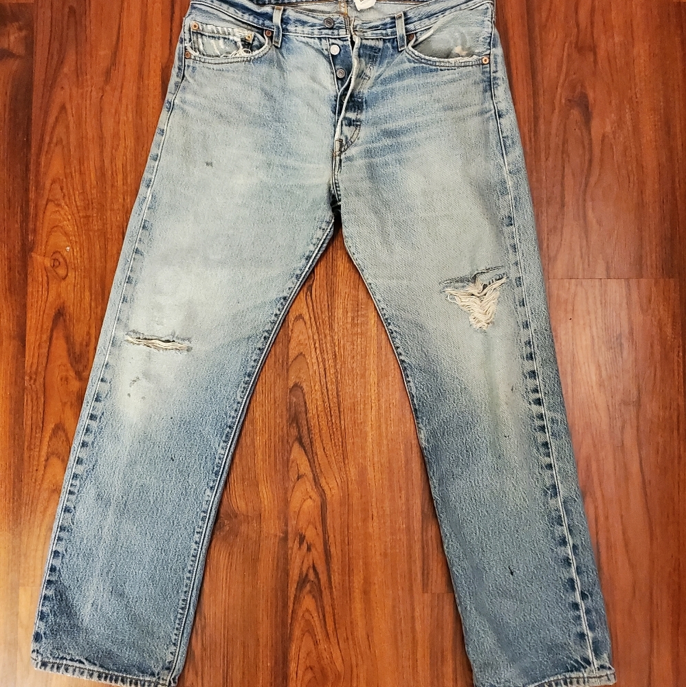 vintage Levi's 501 button fly 36 x 34